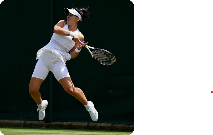 Pwas1970's tweet photo. Can't wait to see you flying at Wimbledon @Bandreescu_ Great job in the qualies. I could see what it meant to you at the end of the match today. You touch the hearts of all your fans. ❤️❤️ https://t.co/hsUzqq5KqN