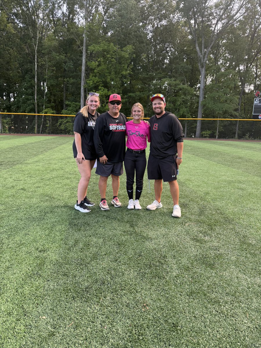 annageorge46's tweet photo. Thank you @GstateSB for giving me the opportunity to attend y’all‘s prospects camp I had so much fun! @ClarkGSCC https://t.co/Fu0VoXBNeg