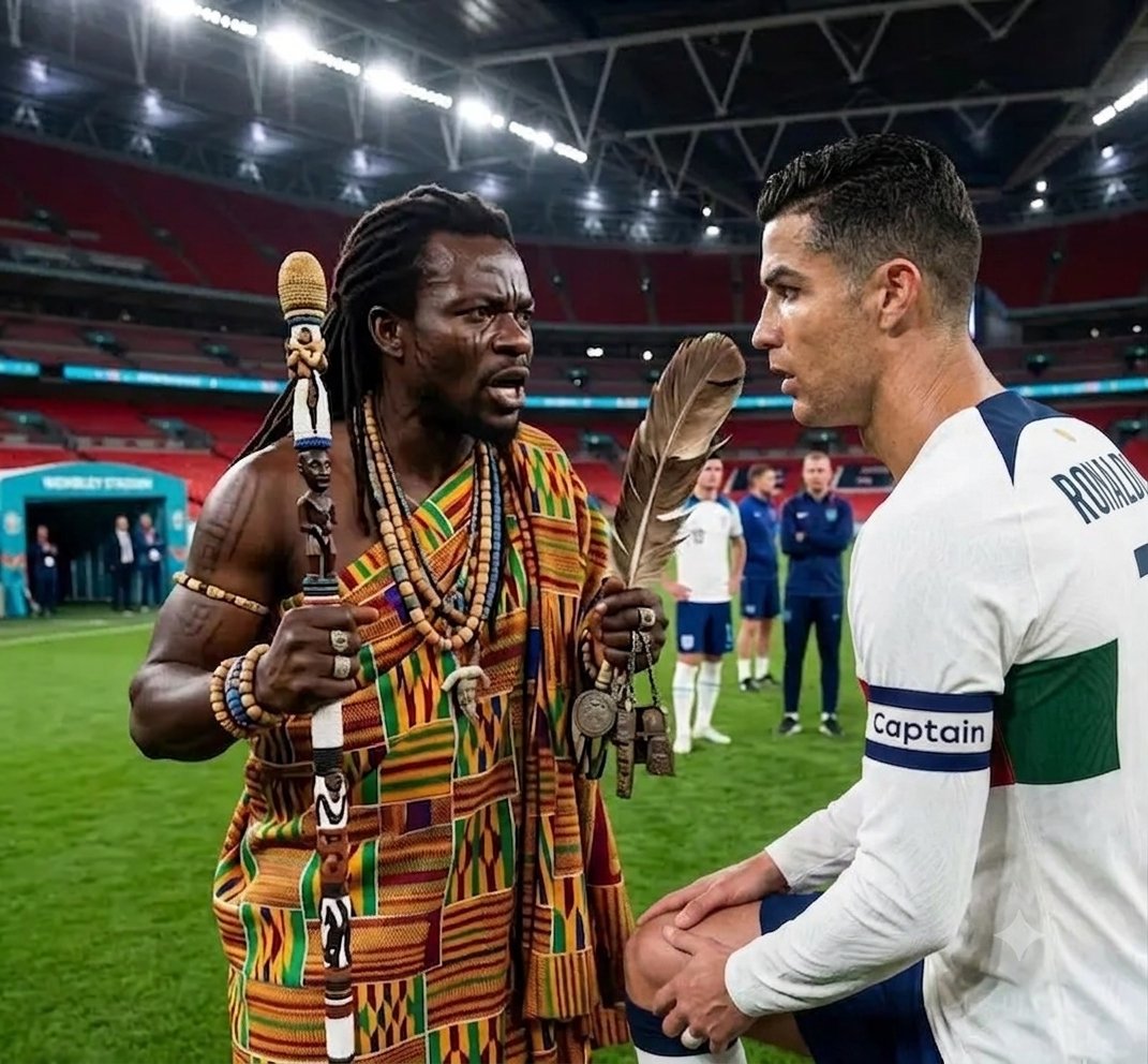 cfcFEDOR's tweet photo. 🇬🇭 Ghanaian spiritualist Kwaku Bonsam has made another bold World Cup prediction. "This World Cup is for Cristiano Ronaldo and Portugal. I have seen it clearly."

He claims Portugal have already won the tournament in the spiritual realm and says Cristiano Ronaldo should relax because his moment has finally arrived. According to him, Ronaldo will lift the World Cup trophy in just a few days.
