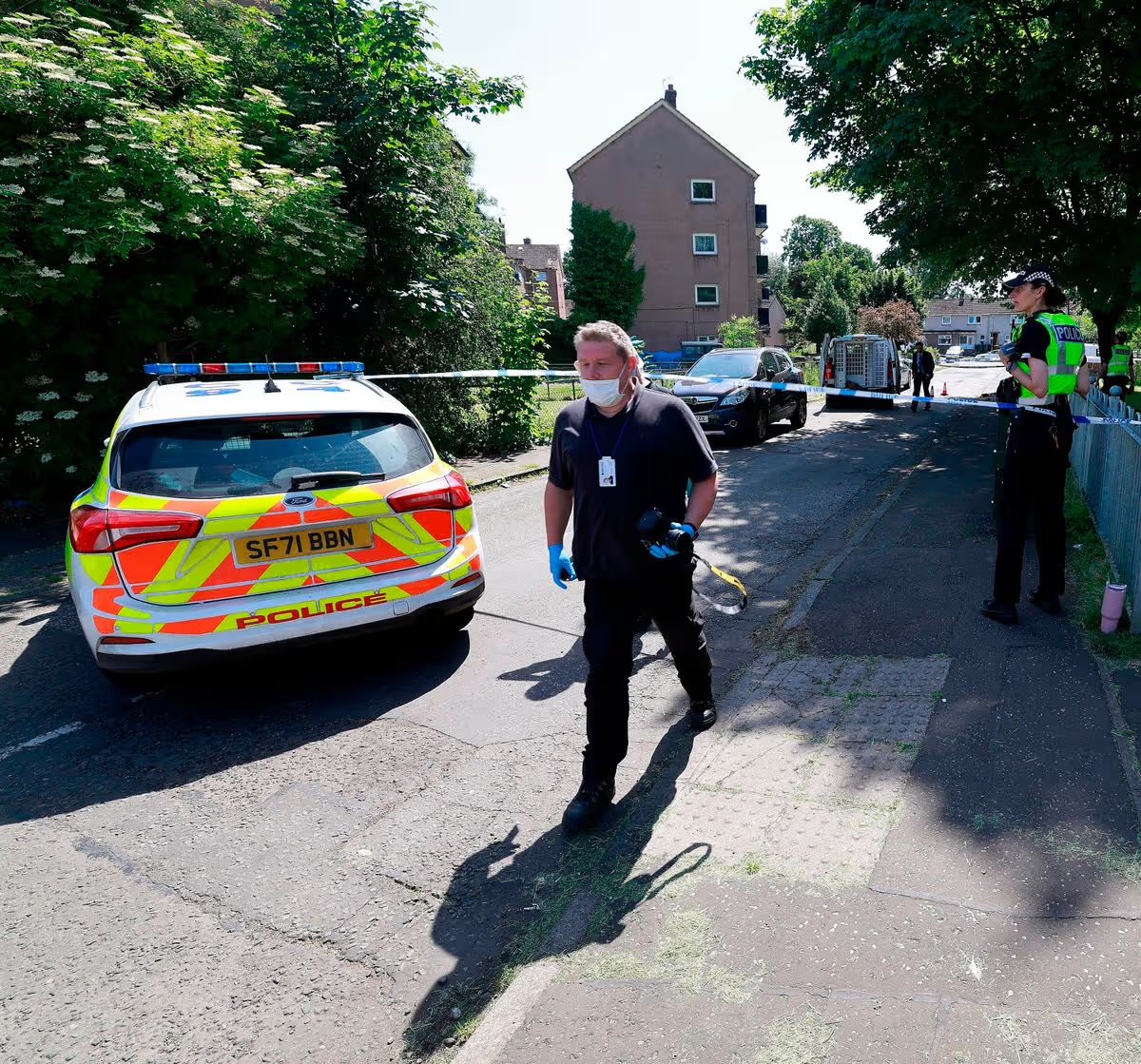 Proudofthisland's tweet photo. 🚨 EDINBURGH BLOODBATH: Crossbow maniac turns a quiet street into a horror scene 🚨

Blood on the pavements. Police locking down Clermiston. A man fighting for his life after a medieval-style attack… in 2026 Scotland.

This isn’t Game of Thrones. This is Britain right now.

Why are we living like this?

Why have our streets become battlegrounds while politicians pat themselves on the back for “diversity”? 

Why do we accept soft policing, open borders, and endless “incidents” as the new normal?

Enough is enough. Our people deserve safety in their own country.

What’s it going to take for real change? Drop your thoughts below 👇

Share if you’re sick of this chaos.
#EdinburghAttack #StopTheMadness #BritainDeservesBetter 🇬🇧