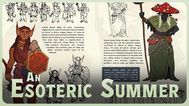 chrisbodegard's tweet photo. It's time to STEAM SUMMER SALE, and Esoteric Ebb is -20% OFF!

I've also written a new blog post where I'm very happy to reveal a little sneak preview of our upcoming Esoteric Ebb ARTBOOK! 

Check it out below: https://t.co/JKCxasb8N2