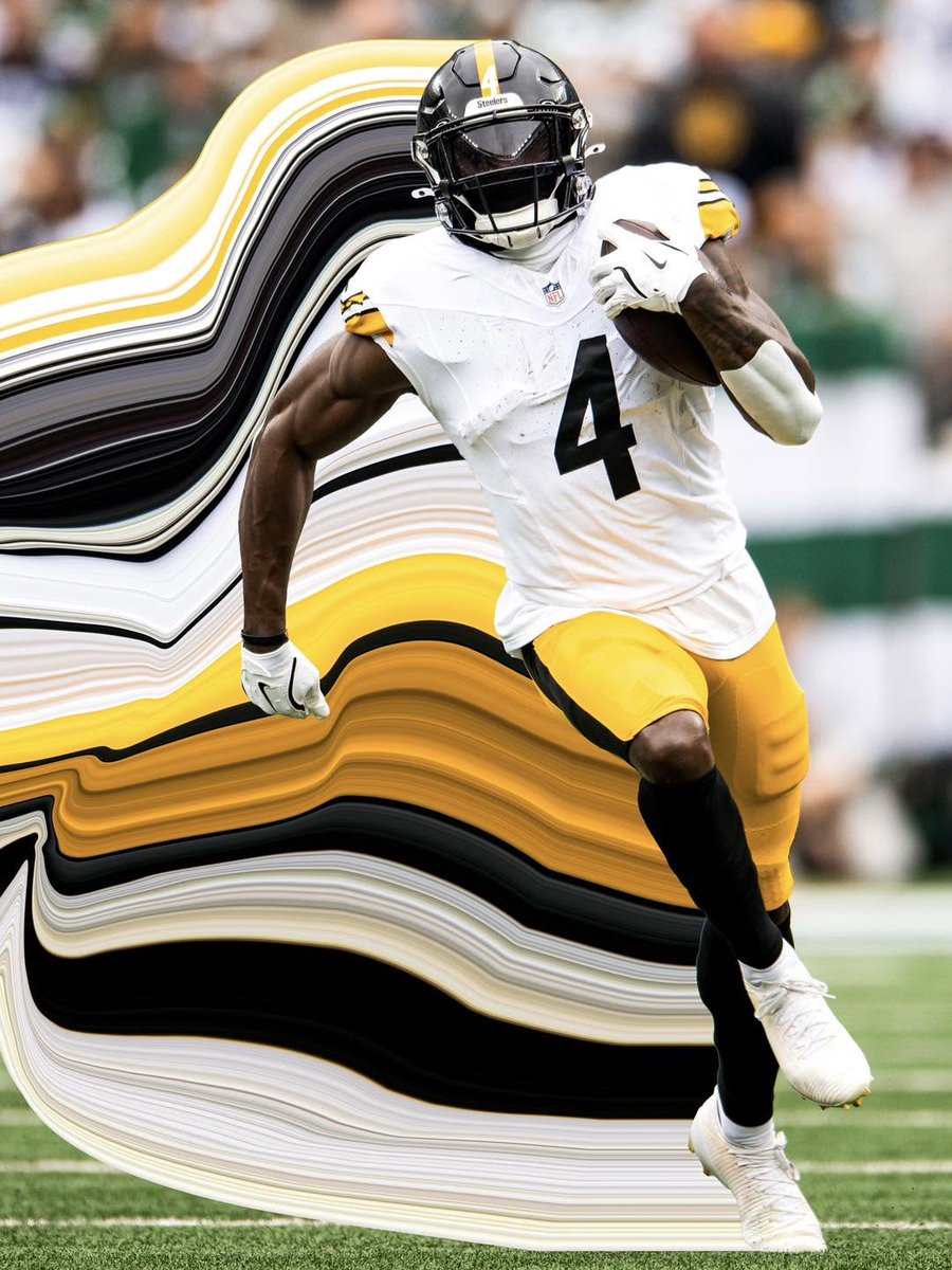 steelers's tweet photo. Flow state 🎨

@dkm14 | @_TJWatt https://t.co/ZxrZiM6XII