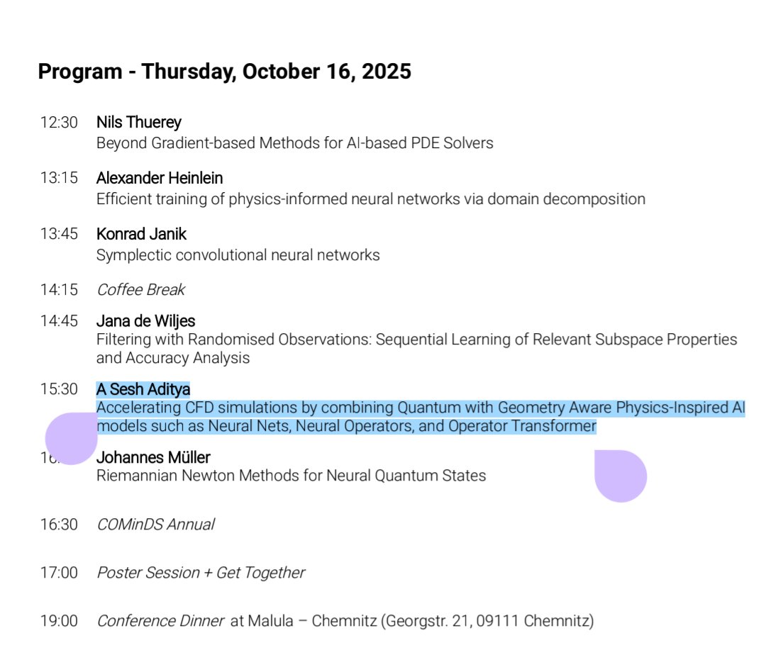 aglioglioliolio's tweet photo. So you're telling me there's a very solid distributed compute + critical physics simulation project for a trillion dollar deep tech industry (aerospace, cryogenics, heavy-engineering) sitting at a $284k mc just because CT is midcurving it, with:

- A fully doxxed and ridiculously overqualified team : 

Aditya (PhD, Quantum Chem) also founded https://t.co/esO0BbhTe9 (incubated by Berlin Quantum Pioneer) that got tapped for the Alchemist Accelerator (backed by a16z, Sequoia, Accel) which previously scaled billion dollar companies like Rigetti Quantum. He also has links to the European defense tech ecosystem. 

Sam (PhD, Computer Science): Deep research pedigree (Max Planck, Institute for Systems Neuroscience). Currently Co-founder/CTO of Polyploy, pushing AI protein.

Bayang: Built DeepFile (secure, local AI for high-performance doc indexing/privacy).

Ankit: Currently at Lake Fusion Technologies (founded by ex-Airbus engineers). Before that, he was at Dassault Systèmes—yeah, the company making fighter jets and stuff. 

- A fully functionnal infra with constant upgrades targeting a massive multi-billion dollar market and disrupting giants like ANSYS, Siemens, and Dassault by bringing competitive Computational Fluid Dynamics (CFD) at a fraction of the cost. For context: A single ANSYS license can easily cost $100k+ a year.

- Already onboarding partners like Onnes Cryogenics (an Amazon and Starburst x Israel Aerospace Industries-backed startup).

- Working towards an aggressive GTM strategy.

- Won hackathons for fun and was present at prestigious academic venues, attending the Chemnitz Finite Element Symposium—a premier international conference dedicated to the mathematical analysis and application of the Finite Element Method (FEM).

and NONE of those $SQUIRE $WARD $CPX $ZERO and $SURPLUS maxis are aware of it?

$SIMD
@simdcompute