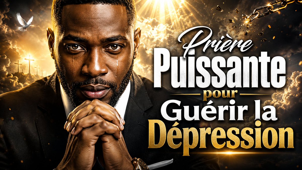 CastTrinity's tweet photo. PRIÈRE PUISSANTE POUR GUÉRIR LA DÉPRESSION Dieu Va Restaurer Ton Cœur Au... https://t.co/rCU66DyfGU via @YouTube https://t.co/yL6BM0w0JY