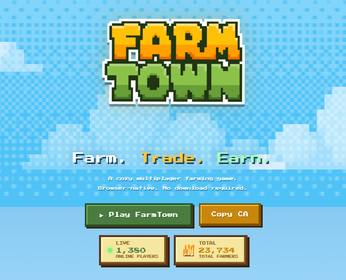 stitchdegen's tweet photo. The second token I want to highlight is $FARM

I've written quite a few posts about this project already, so feel free to scroll through my profile if you want to revisit the full thesis

Even with the market being relatively slow right now, $FARM remains one of the few projects I'm still watching closely because the team continues to focus on building

1. The team keeps shipping

What stands out the most to me is the pace of development

Instead of focusing solely on marketing or token price, the team has been consistently releasing updates and expanding the game

Most recently, they launched a major V2 update featuring the Small Barn system and cattle farming mechanics

Players can now :

> Buy cows

> Feed them wheat

> Produce milk

> Harvest and manage resources

The update also includes a dedicated Barn Menu, Hunger Meter, and several gameplay improvements that add more depth to the farming experience

The team even released a detailed sneak peek video showcasing these features in action, which is always a good sign compared to projects that only talk about future plans

2. User growth continues to look strong

Another reason I'm still paying attention to $FARM is the growth in player activity

Recent stats include :

> 1,334 online players

> 23,604 total farmers

> Over 20,000 new wallets during the first week

For an early-stage GameFi project, those numbers are definitely worth monitoring

More importantly, the team has been continuously upgrading servers to support the growing player base, showing they're preparing for long-term growth rather than chasing short-term hype.

3. The market is starting to notice

$FARM was recently listed on KuCoin Alpha

While a listing alone doesn't guarantee success, it does help increase visibility and bring the project to a wider audience

When you combine growing user activity, frequent product updates, and increasing exposure, the overall picture becomes much more interesting

4. My plan

From a price perspective, $FARM has finally returned to the dip zone I was waiting for

I'll be starting a position around these levels

If the market continues to pull back and $FARM drops toward the 500K MC range, I'll consider adding more

As always, risk management comes first, especially while the broader market remains weak

That said, based on the team's execution, product development, and community growth, I think this is one of the more interesting GameFi projects to watch right now

yMJPZbnhoHib3ib8n8PfiVcp9yauk1vnaGKLx7epump