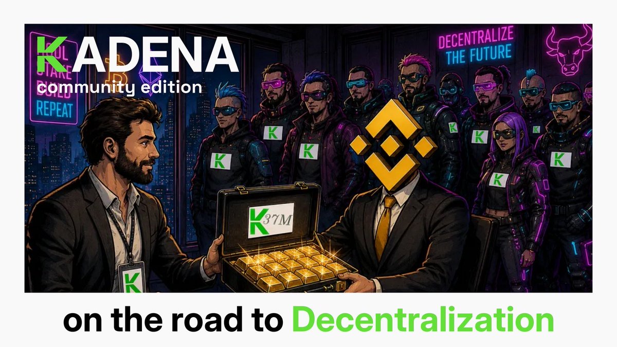 hodl_k's tweet photo. 🚨 KDA COMMUNITY JUST SAVED THE PROJECT FROM A MASSIVE DUMP!

Binance was about to flood the market with 37M KDA (15% of total supply) after delisting. A sell-off that could have crushed the price.

The community stepped up and said NO:

💰 53 holders rallied, raised funds (over 50% more than needed) and bought the ENTIRE bag directly from Binance at just $0.0015 per KDA (~$55k total)!

🔒 20% distributed immediately  
🔒 80% locked in a Pact smart contract with 3-year linear vesting

No more overhang. Tokens now in strong, committed hands.

Kadena tech shines: Pact made complex vesting possible in just a few lines of code (would’ve been a nightmare or impossible on EVM).

Next up: Kinesis Bridge resuming + Post-Quantum Signatures coming!

Real decentralization in action. Community saving and building the future.

Extremely bullish on this move and on $KDA! 🔥

Full story: https://t.co/4fNr1xV5wQ

Vesting tracker: https://t.co/CCIi8QxATR

#KDA #Kadena #Crypto #Blockchain #Pact #DeFi #Community

@KdaCed