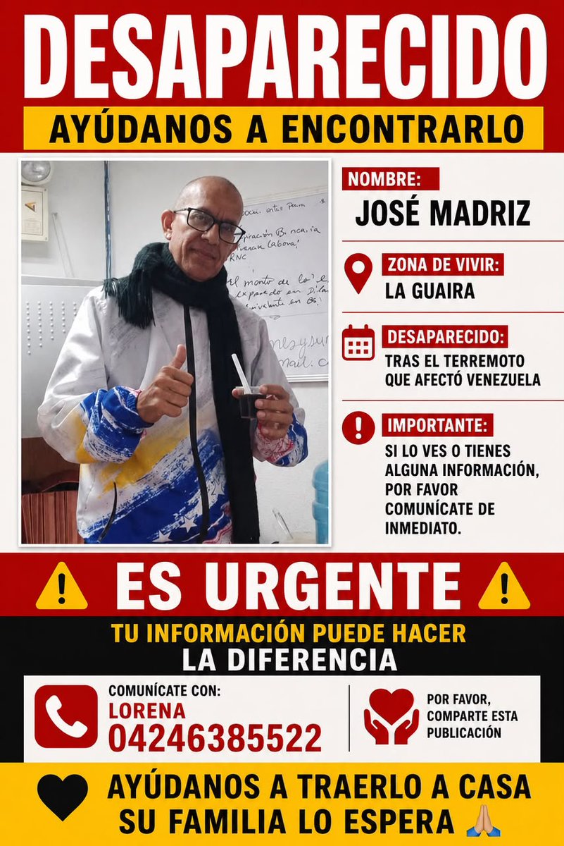 VCLMXXXX's tweet photo. Lo estamos buscando vive por la Soubleth en la Guaira https://t.co/96UuoNgl7A