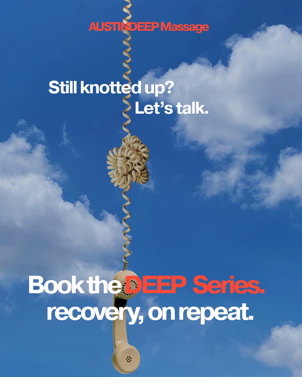 austindeep's tweet photo. Time to get into your recovery rhythm :) https://t.co/GbU4DqXiMj