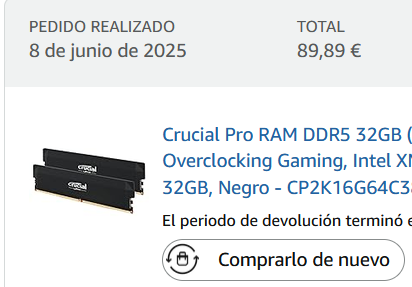 Gabrien_'s tweet photo. Un añito de diferencia desde que actualicé el PC.
89€ frente a 457€. Mismo producto.
Si opino me llevan preso. https://t.co/at9X70rUqB