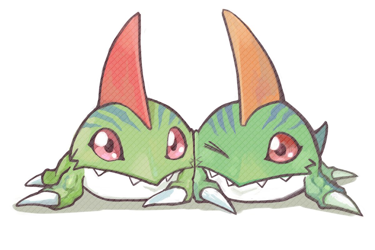 barobakuoikawa's tweet photo. #ModokiBetamon
#Betamon
#Weedmon #Zassoumon
#BlitzGreymon
#Puppetmon #Pinochimon 
后面的两张是数码兽育成机相关，因为进化出来了所以就画了 https://t.co/Wahmej8Rdx