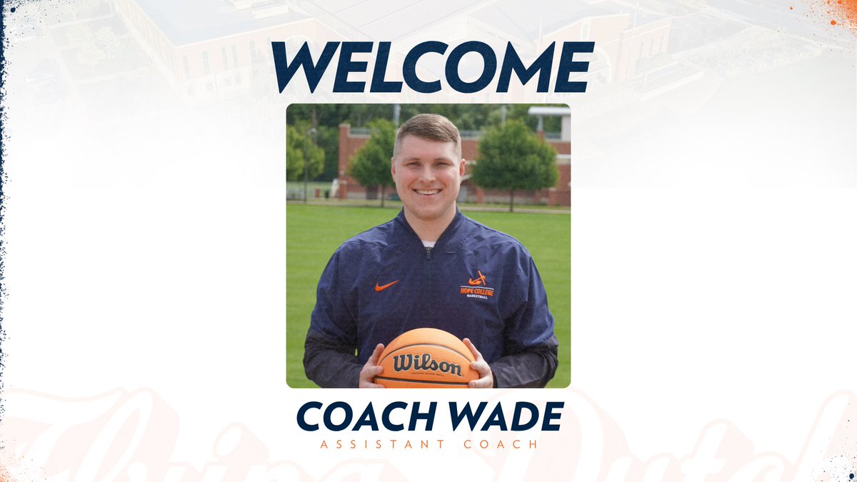 HopeCollegeMBB's tweet photo. Great addition to the team. @CoachRWade https://t.co/zLjVx95kqT