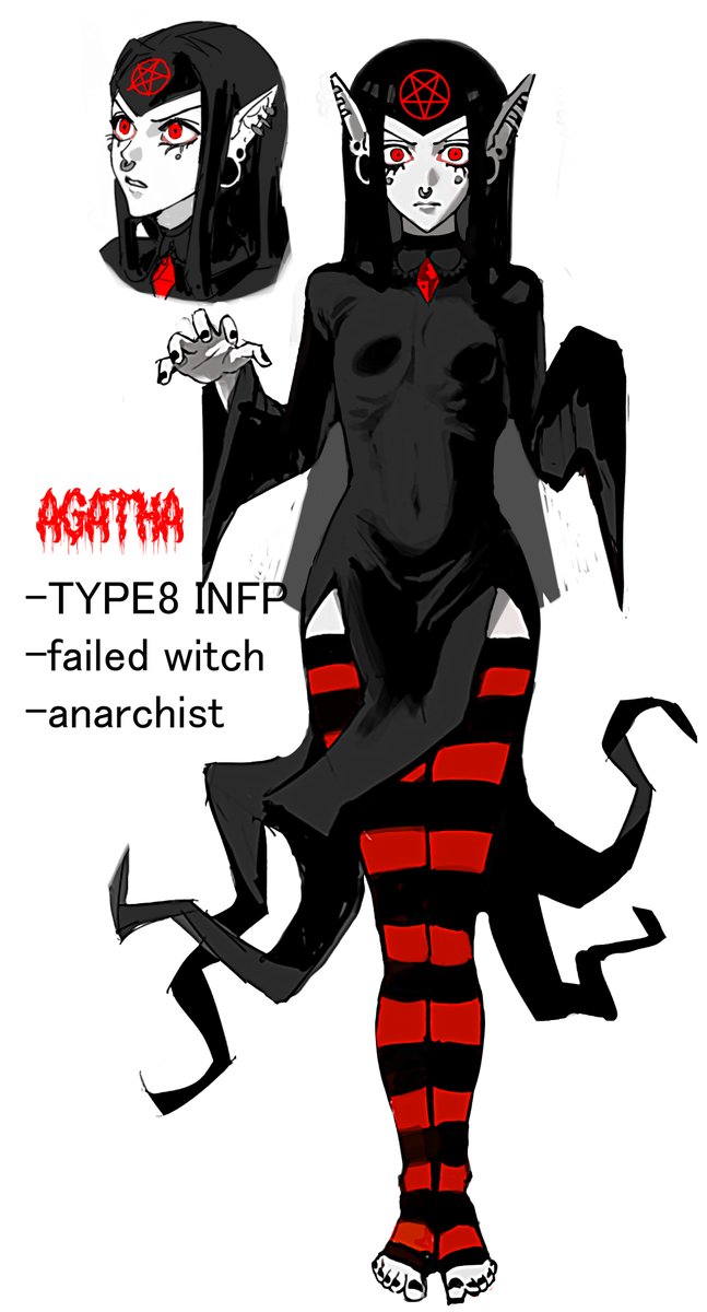MISSEDKENAMINE's tweet photo. #OC heres agatha gahhh https://t.co/bF8MtNIhrt