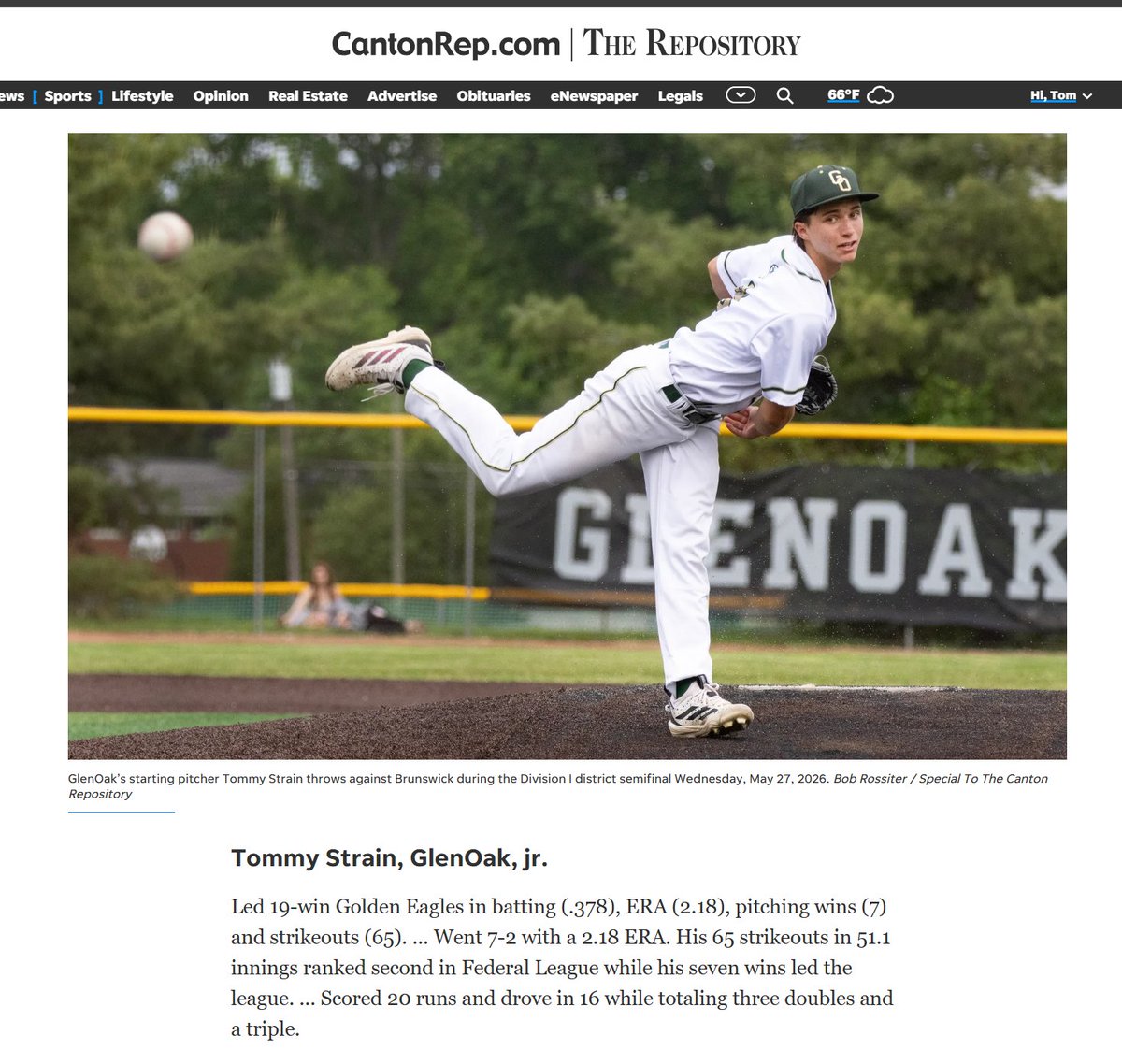 ThomasStrain's tweet photo. So proud of @Tommy_Strain3  named First Team Canton Repository All Stark County team! @WarkatsHymes @WWarkats @CoachWaggs30 https://t.co/9ayeudyduB