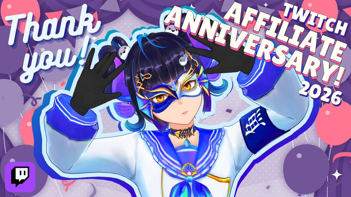 seraclin's tweet photo. Twitch Affiliate Anniversary stream today at 2pm ET! It's super belated (June 13), because I was on vacation. Now I'm back and ready to yap about Europe!
stream link below👇
#vtuber https://t.co/ea7t3BKxZF