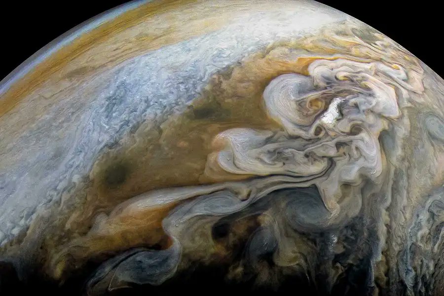 sarahsalviander's tweet photo. Just your periodic reminder that God made our Solar System a stunner. https://t.co/6tGZskf03b
