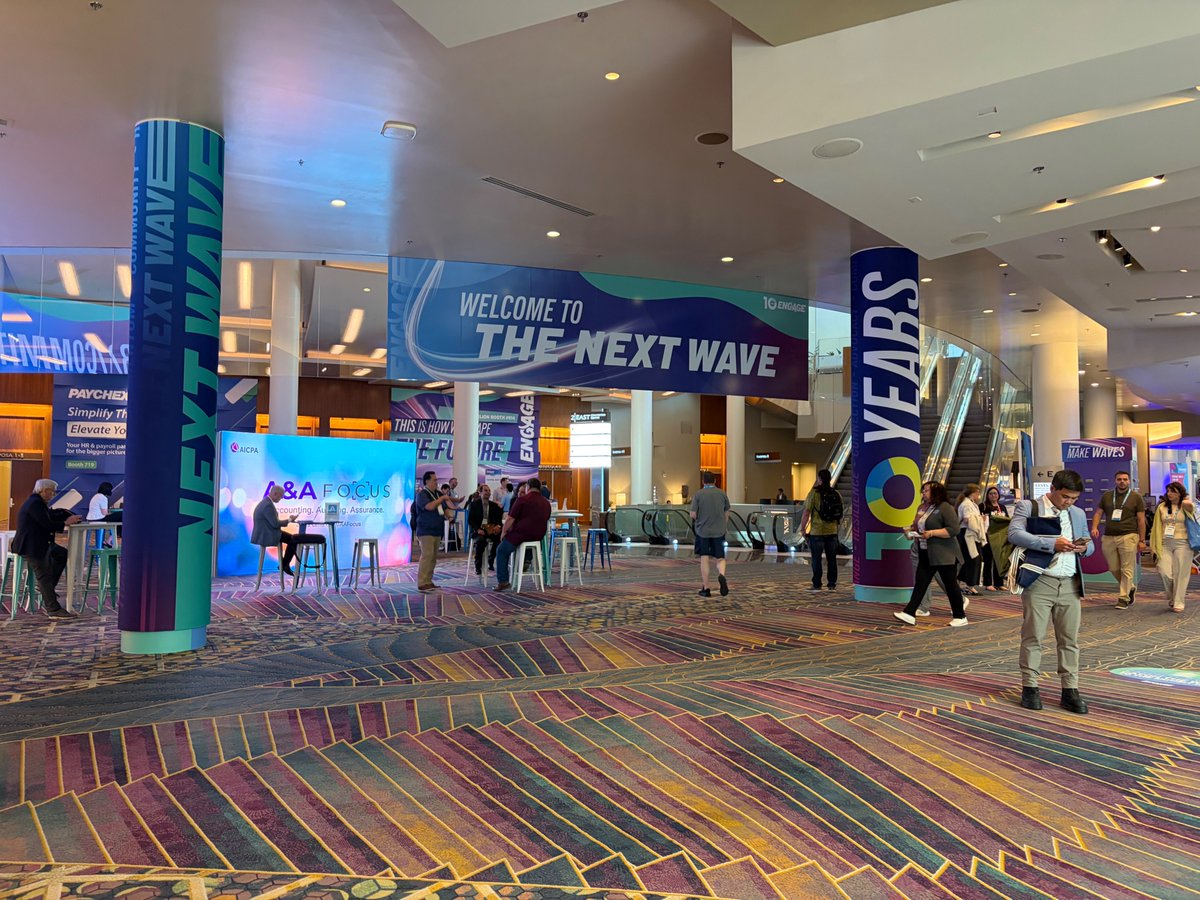 VerityCPAs's tweet photo. Some of our firm leaders were at AICPA ENGAGE last week, learning from industry experts, connecting with peers, and bringing back fresh ideas to help our firm and clients thrive.

@theaicpa
#AICPAENGAGE
#AICPA
#ProfessionalDevelopment
#AccountingLife https://t.co/vHiyvaeZmu