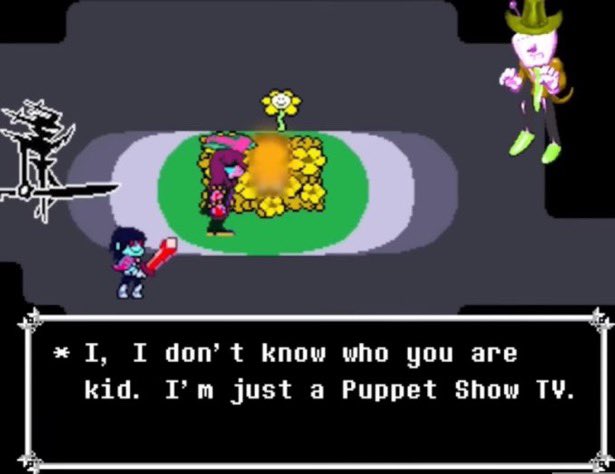 shadowkristal's tweet photo. I’m so fucking mad. Fuck DELTARUNE. The chapter was supposed to look like this. I’ve lost all faith in Toby Fox. https://t.co/NUoERF6GvT