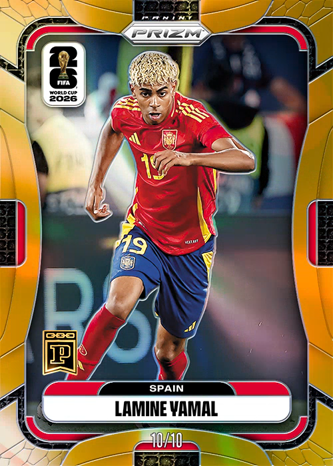 paninitracker's tweet photo. ⚽ Lamine Yamal #10/10 SOLD for $80,000.00 (50.97 ETH)

2026 Panini NFT Prizm World Cup Soccer · Base Prizms Gold

Buyer: redwolf66sports 👤 https://t.co/b5j5KRMzN5

See more #LamineYamal for sale 👉 https://t.co/Y4lExCv2Sj

#whodoyoucollect #nft #PaniniNFT #PaniniBlockchain https://t.co/ZTEmmV8Gr6