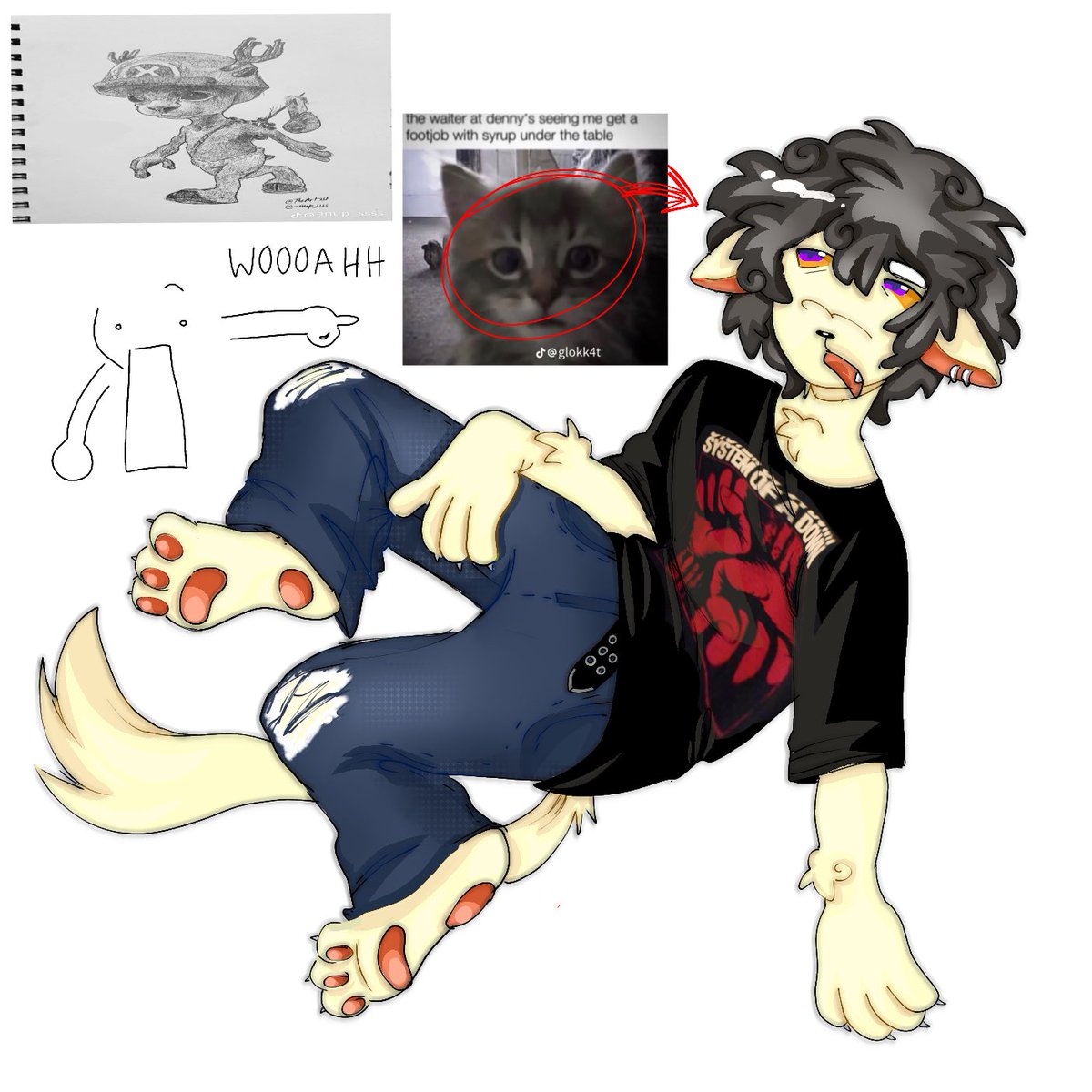 wbuwyn's tweet photo. ! COMMISSIONS OPEN ! 

hi! 

I like drawing a lot &amp; im broke. 
So my commissions are open!! 

I draw : 
- nudity + gore ( SOME )
- furries, non-human, mecha etc! 
- yumeship, self insert, OC art, YCH
- basically anything . Just ask! 

all info is here! -> 
https://t.co/C5BBJ31VY7 https://t.co/jFP7tLUdrz