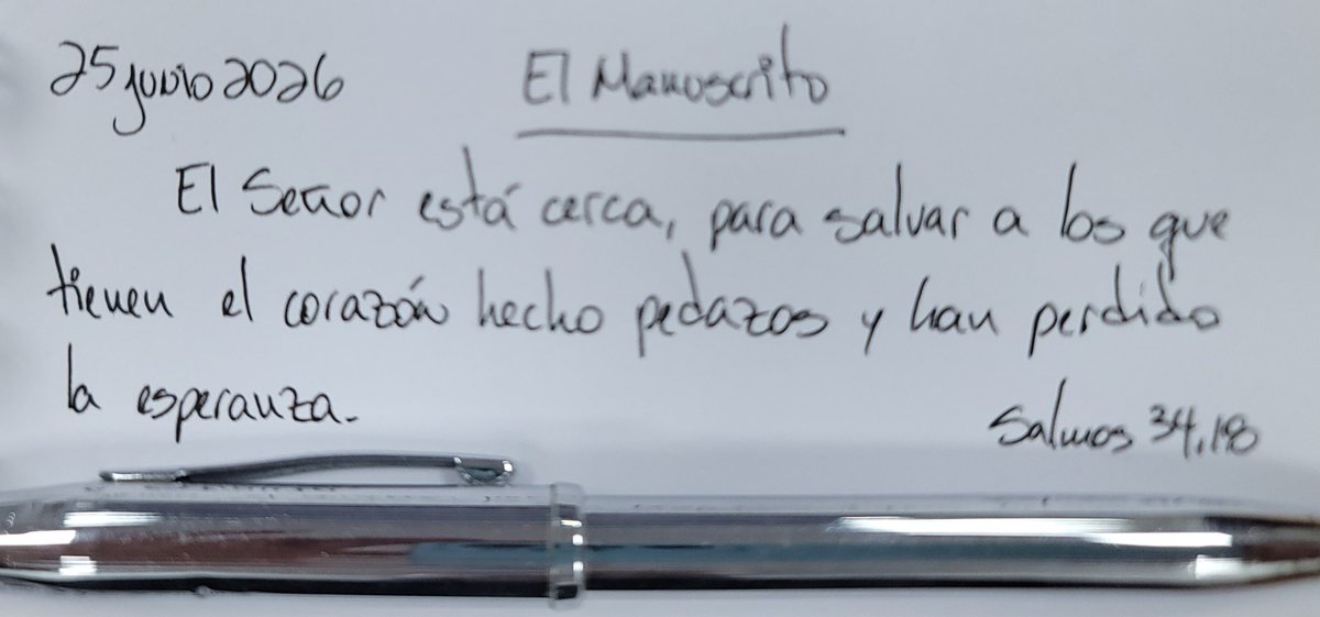 santelises's tweet photo. El manuscrito 25 de junio 2026 #El_manuscrito https://t.co/WRgJufj7w1