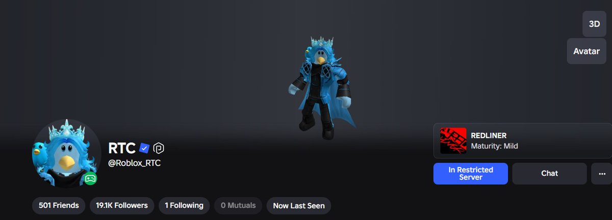 GRtiny8's tweet photo. thank you @Roblox_RTC for the jumpscare on my friends list https://t.co/ereCdUqEzA
