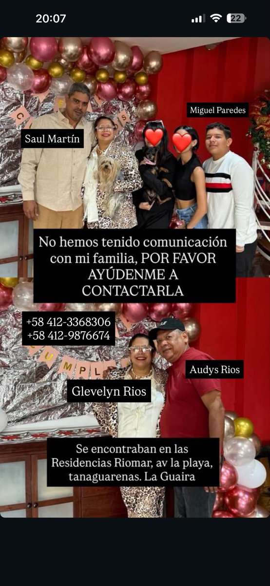 melichula's tweet photo. @maps_ve Ayuden a difundir https://t.co/YCKphOI2Id