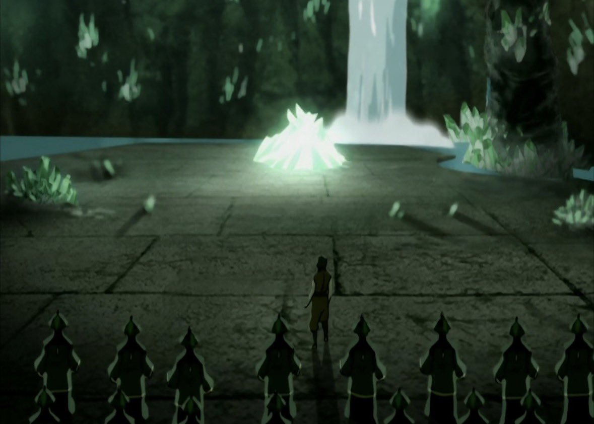 azulabetter's tweet photo. The Avatar State being so powerful is exactly why Azula forces Aang into a position where he has to use it and is thus vulnerable to her. 
She hits him in the back for a reason, she never intended to fight him head on. https://t.co/34Yo5soINn