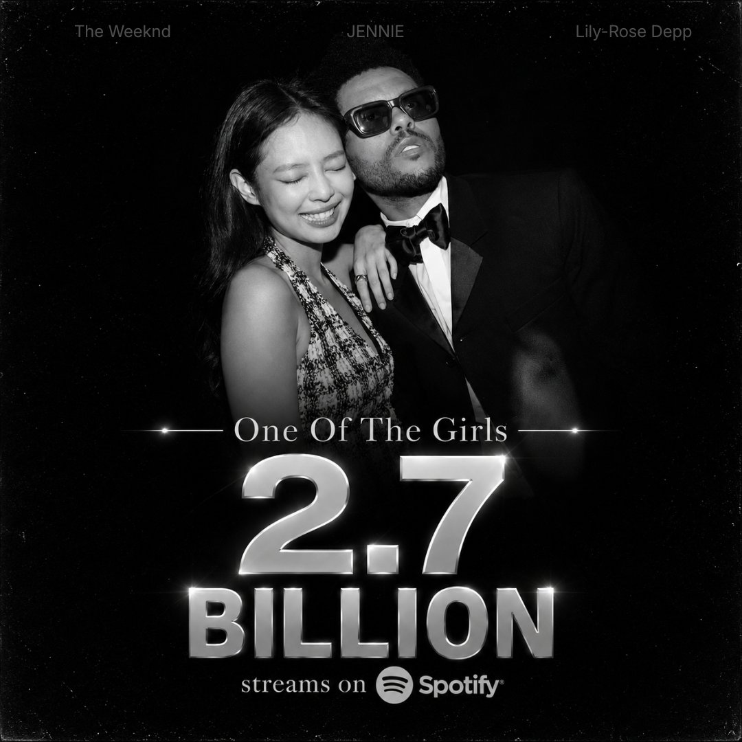 JENNIE on Spotify tweet media