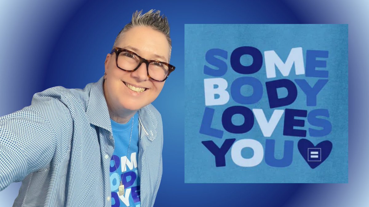 apsitjen's tweet photo. SOMEBODY 
LOVES
YOU 💙
New @HRC shirt for #PrideMonth 
T-Shirt # 218 https://t.co/MUEbtjHJ9n