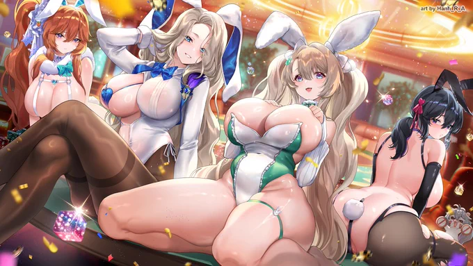 Man, I love bunny girls ! Can't wait to draw more ദ്ദി ˉ͈̀꒳ˉ͈́ )✧