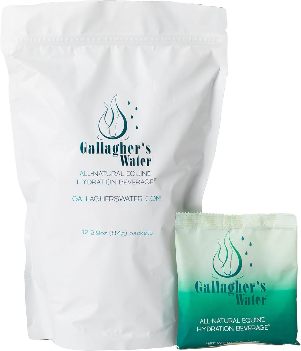 lexington_tack's tweet photo. 💧 Keep your horse hydrated with Gallagher’s Water! The original all-natural hydration beverage with electrolytes &amp; trace minerals to encourage drinking. Competition safe and vet recommended. Available at The Tack Shop of Lexington. 🐴 https://t.co/bbzpezVrsO