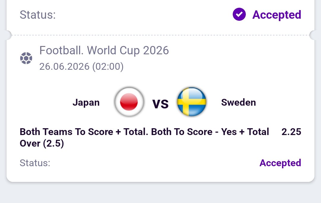 Simbaa_official's tweet photo. SINGLE BET 2+ ROLLOVER DAY 1 ✅

STARTING CAPITAL 10K📌
BOOKIE #HELABET

Reg: https://t.co/Ofci30OKND
App; https://t.co/GzHEwbeesp

Promocode 📲DBO

BET CODE>> 3HLQP https://t.co/lQbiVeTw3s