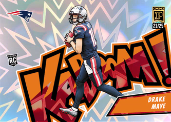 paninitracker's tweet photo. 🏈 Drake Maye #21/25 SOLD for $380.00 (0.24 ETH)

2024 Panini NFT Obsidian Football · Kaboom - Horizontal

Buyer: BirdMan 👤 https://t.co/sTK4NWzDet

See more #DrakeMaye for sale 👉 https://t.co/FNNBrx7jEM

#whodoyoucollect #nft #PaniniNFT #PaniniBlockchain https://t.co/3FH4dPLisz
