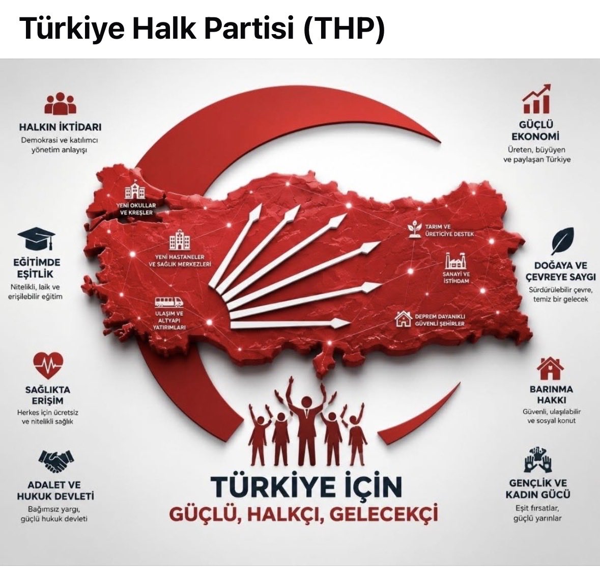 devyurtsever's tweet photo. Türkiye Halkın Partisi Geliyor🎉🧿🇹🇷❤️🌹 https://t.co/AOKcg0aFly