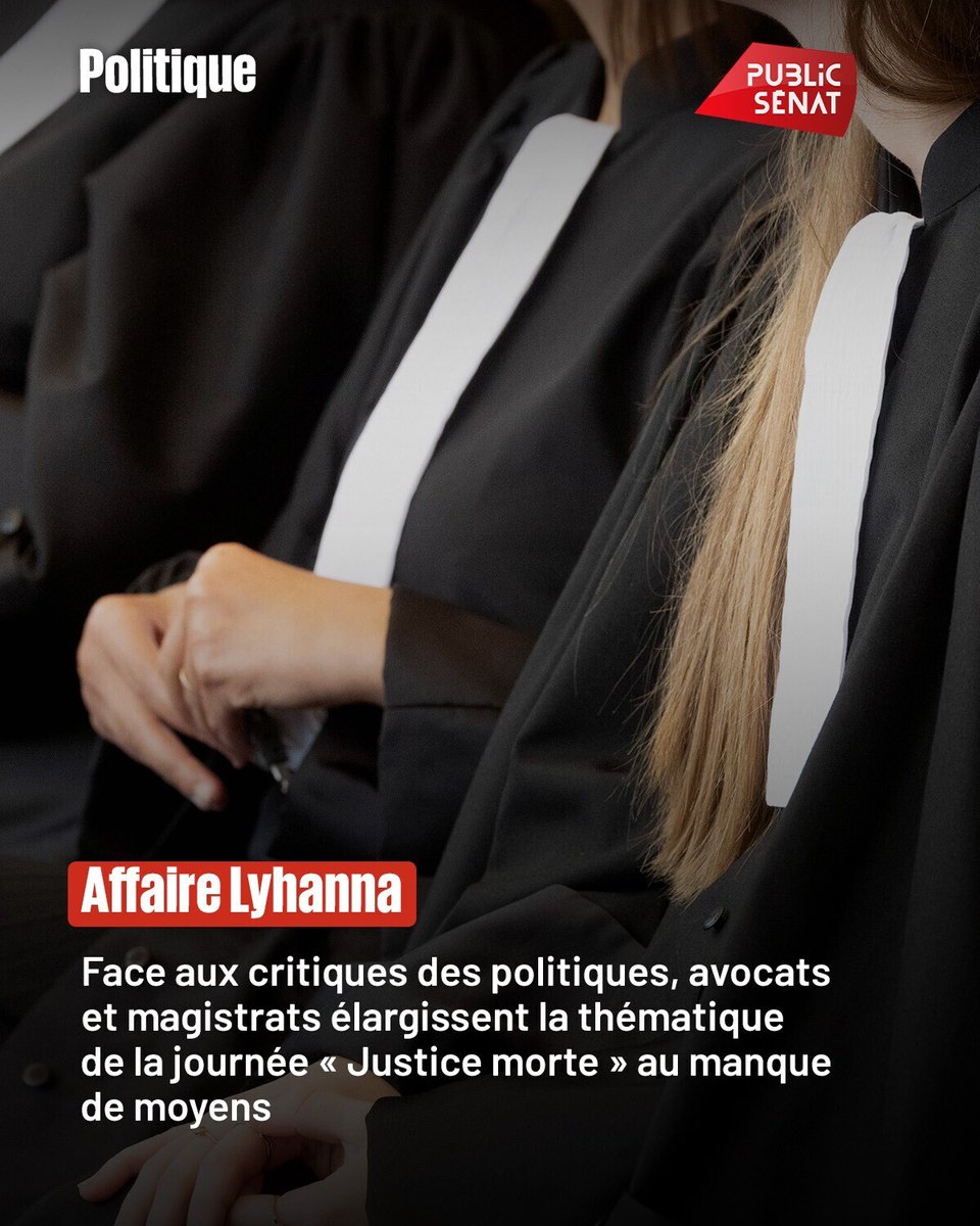 publicsenat's tweet photo. Alors que se prépare « une journée Justice morte » lundi 29 juin, le président du Sénat, Gérard Larcher, s'est dit « choqué » par une « réponse » de l'institution judiciaire qu'il juge « corporatiste ». Cette journée n'avait pourtant, à l'origine, rien à voir avec l'affaire Lyhanna.
➡️ https://t.co/dYtcdN43DM