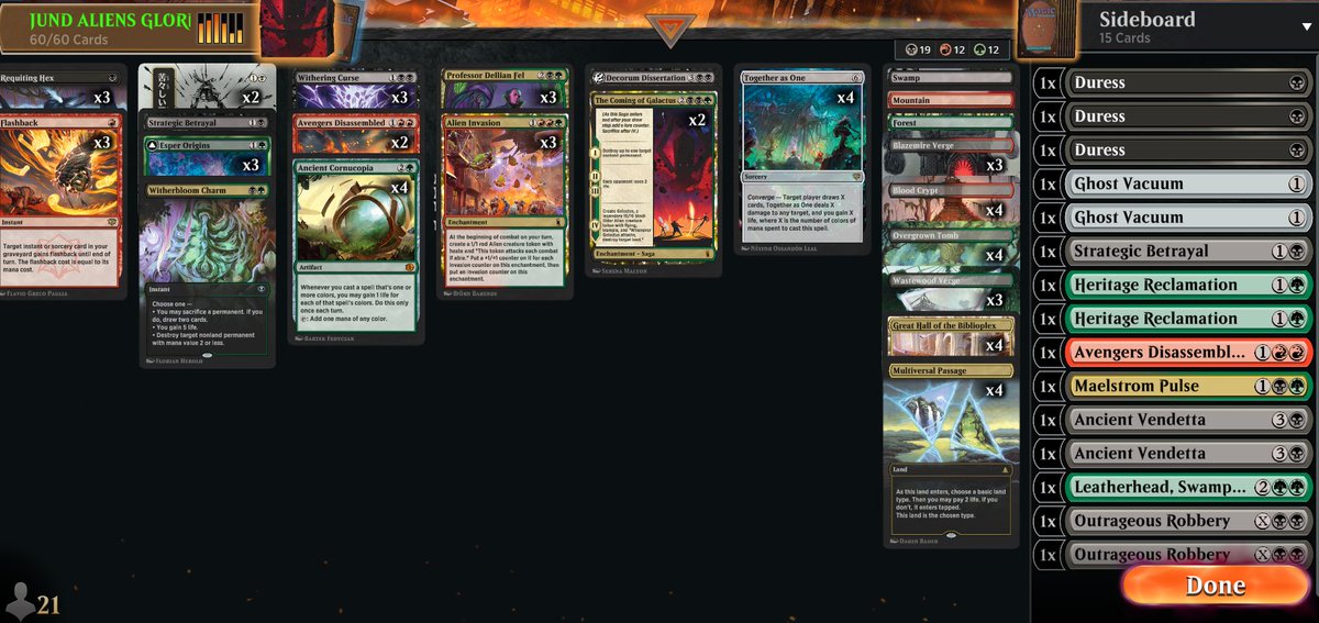 Ashlizzlle_'s tweet photo. Got another fun brew for you guys: JUND ALIEN CONTROL👽

🙅‍♀️NO BLUE CARDS ALLOWED🙅‍♀️

Check it out on yt <3 :
https://t.co/5EHjRlWtAW https://t.co/PZiSN8v24I
