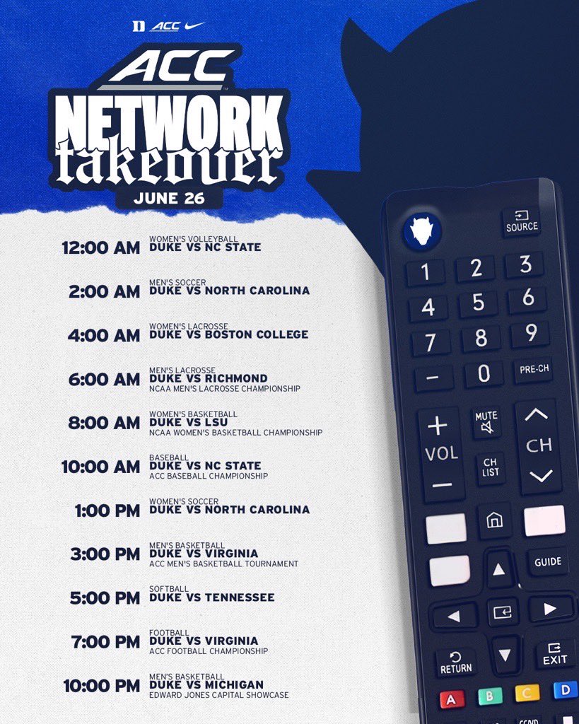 Duke Athletics tweet media