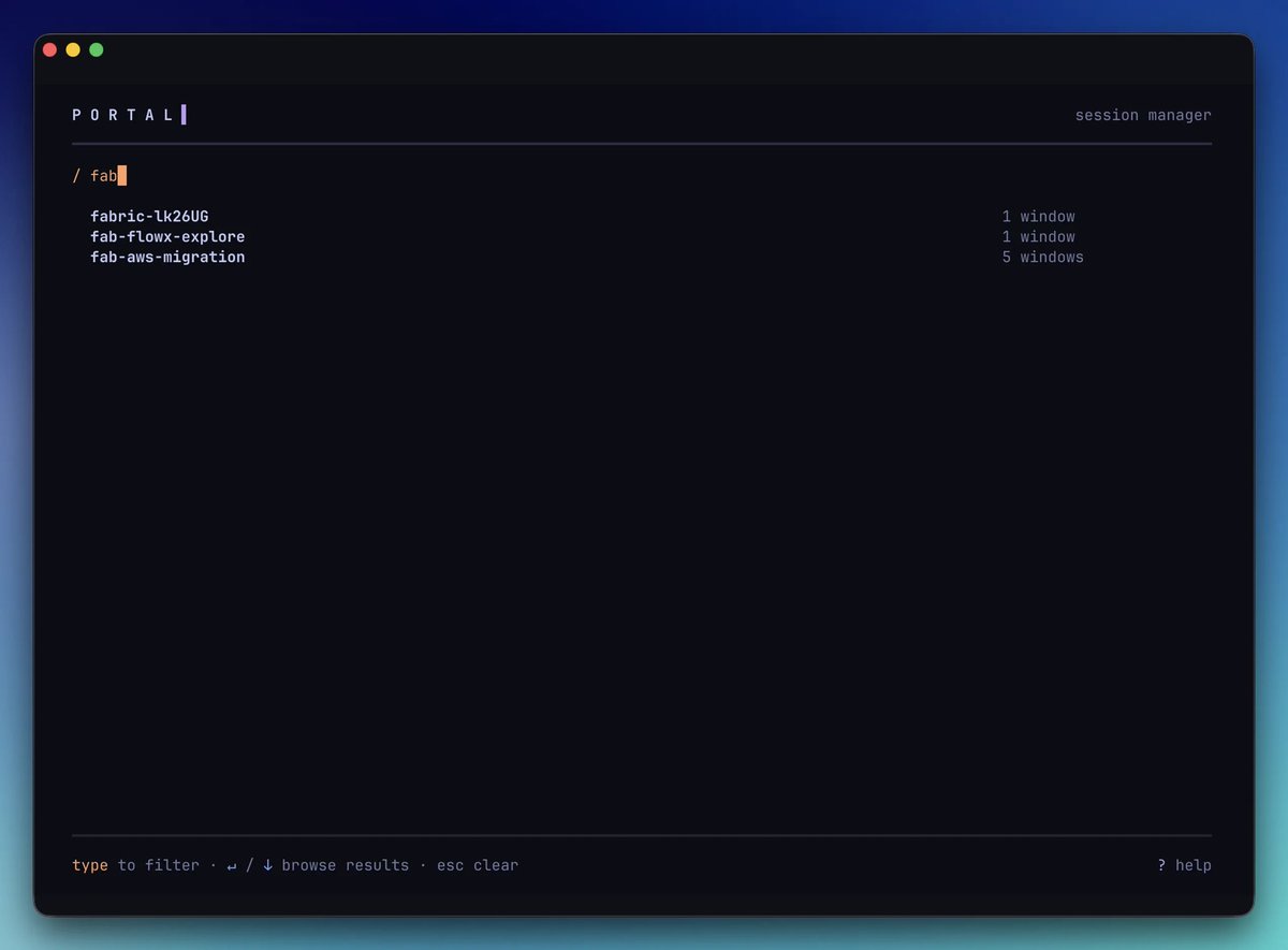 leeovery's tweet photo. Fast open + grouping.

Jump straight to a project by path, alias or zoxide. Flip the list between flat, by project and by tag with one key. Tags live on directories, so every session opened there inherits them. https://t.co/IBSLe9bGCA