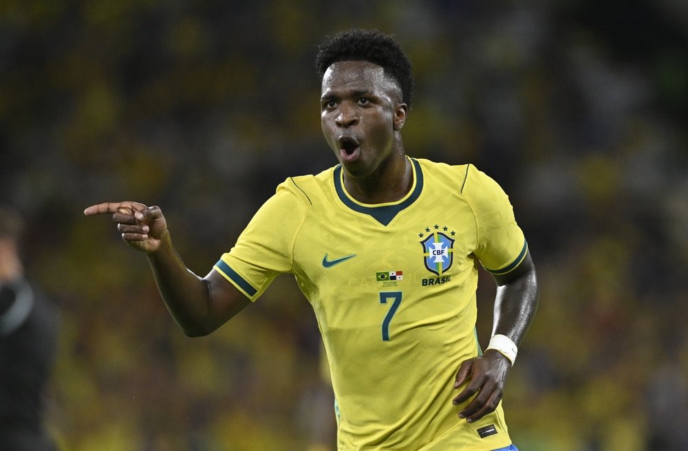 MadridXtra's tweet photo. • 3 games 
• 4 goals 
• 1 assist 
• 3 MOTM

The Brazil MAIN-MAN. 👀 https://t.co/OwDrMziIiA
