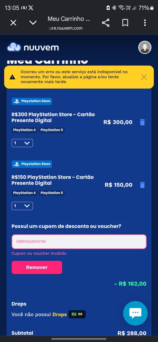 Hebert2082724's tweet photo. @nuuvem Vocês estão de parabéns viu.
Me deram esperanças atoa 🤦‍♂️ https://t.co/LViujKXIG1