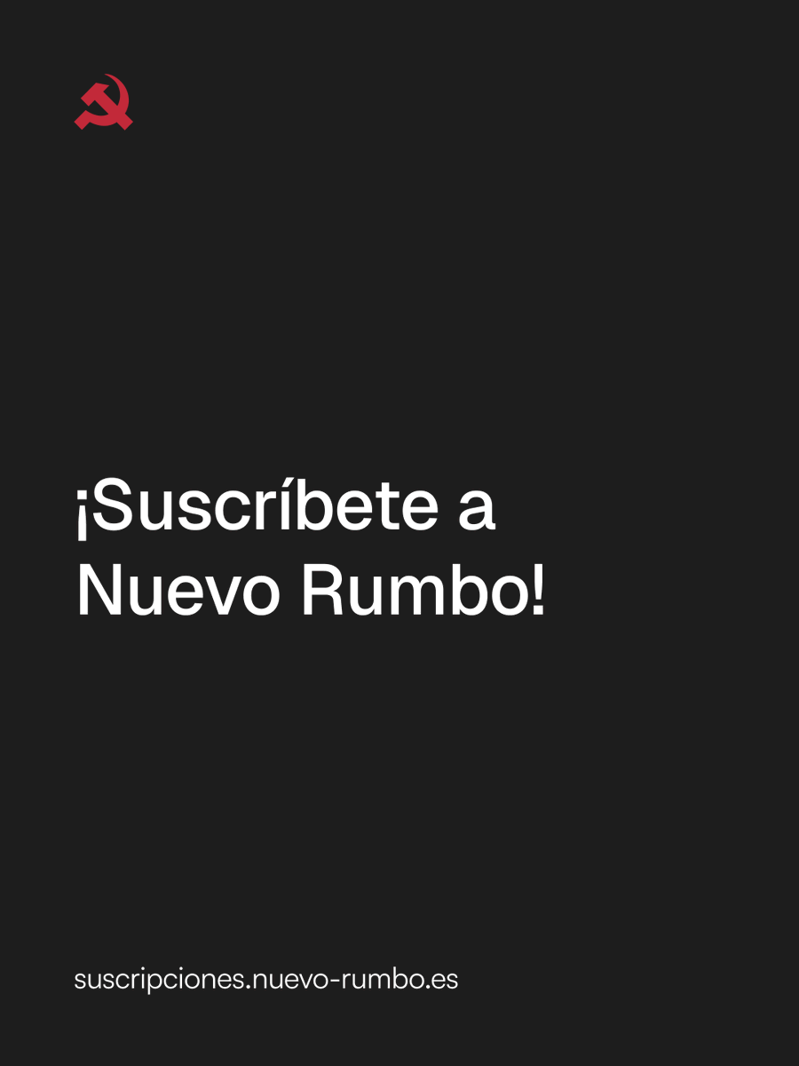 _NuevoRumbo_'s tweet photo. Pretenden convencernos de que solo existe una historia. La de quienes tienen el poder para escribirla. La de quienes gastan millones en decidir qué se cuenta y cómo.

🗞️ Pero la historia es distinta cuando la contamos nosotros. ¡Apoya la prensa obrera!

👉🏼 https://t.co/eiXcWwa2aF https://t.co/7RZHSMjwPH