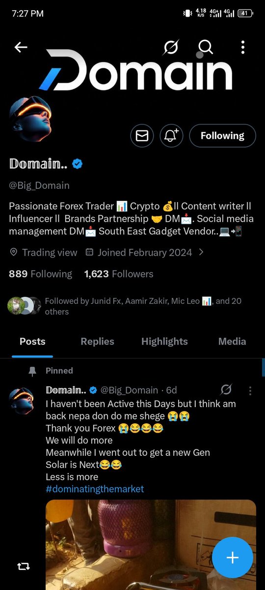 _nervefx's tweet photo. @Crtquinn @FTMAfrica @Ye_FTM @FTMarketslive @IamMavion @Big_Domain @_UniversalChief 
@preshylicious_ 
@_emperorfx 

I need this account because I don't have any account to trade with 😭🙏 https://t.co/cbO8IHF66V