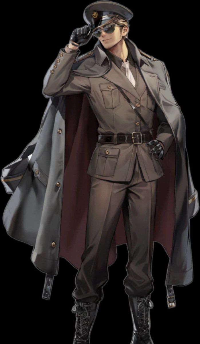 Coom gonna be cosplaying the legendary commander from NIKKE for anime expo to match one of my cosplays and he tried it on last night and he looked SNATCHED I’m excited to get mine put together and hopefully it looks just as good 🥰 https://t.co/iXsOgCffs1