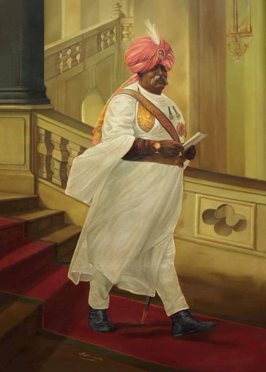 Kulshreshth1630's tweet photo. -26 जून -
राजर्षी  छत्रपती शाहू महाराज जयंती।
भारत मे प्रतिनिधित्व का पहला  कानून लागू करके आरक्षण देनेवाले लोकराजा राजर्षि छत्रपति शाहू महाराज जी की जयंती पर देशवासियों को बधाई और महाराज जी को आत्मीय मानवंदना। https://t.co/0MKP2pQHfs