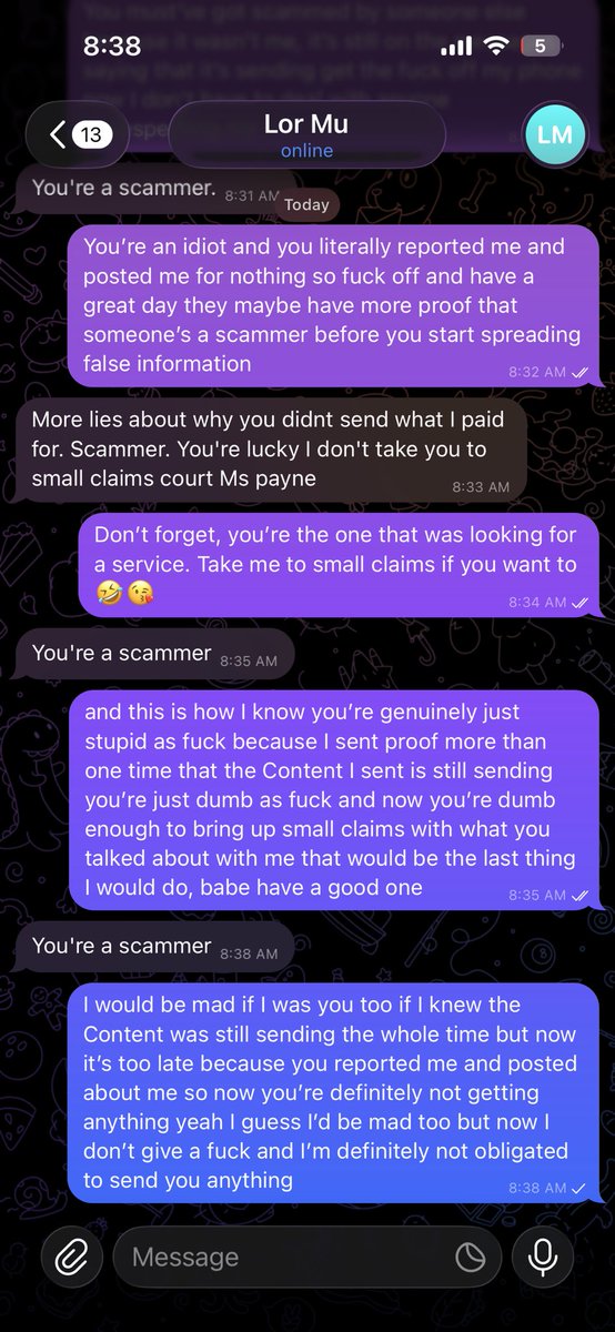 vanillab4by's tweet photo. @blackmister03 is posting false information about me after trying to get a refund back on cashapp after he sent the money , he has now proceeded to stalk me on all forms of social media and my ads ! ⬇️ proof below that shows more of what he’s not sharing ! https://t.co/iXmbNTAnVS