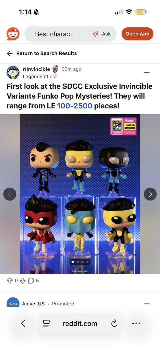 linnyphoenix's tweet photo. Limited edition…..Funko you’re dead to me https://t.co/OJ02JAy7jP