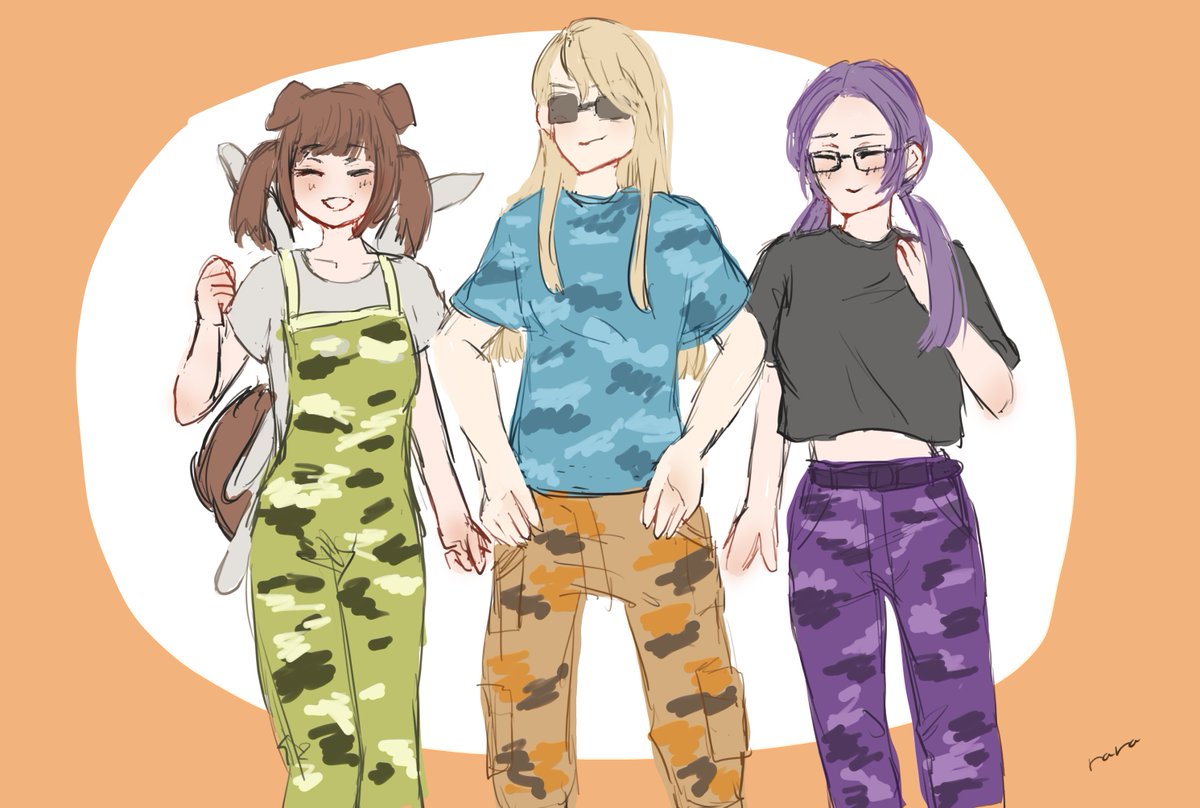 r4ra_0217's tweet photo. 勢いで描いた雑すぎるらくがき！
わんも～の３人だいすき🫶 https://t.co/DcmImWKtpx