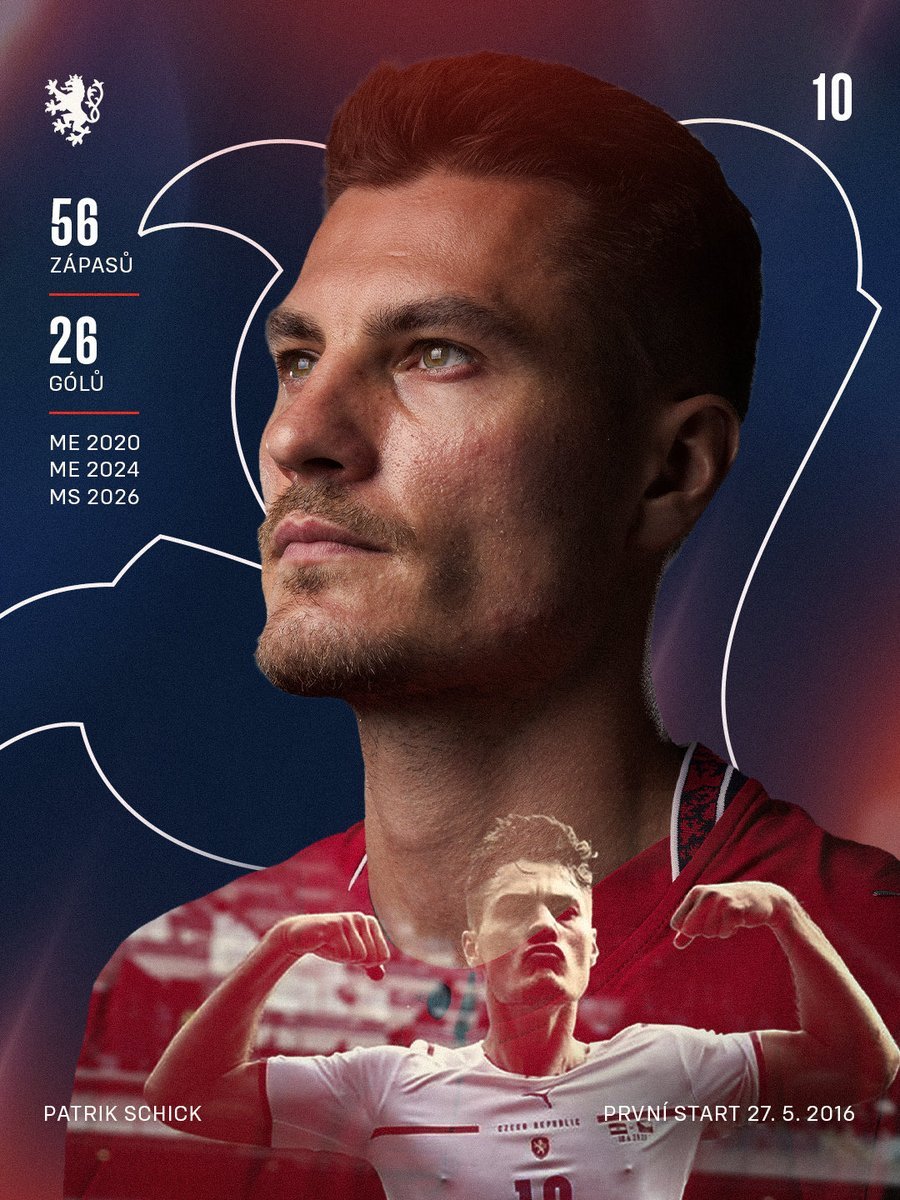 _BeFootball's tweet photo. 🚨 PATRIK SCHICK PREND SA RETRAITE INTERNATIONALE ! 🤯🇨🇿

Après 10 ans sous le maillot de la République tchèque, il a annoncé la fin de sa carrière internationale.

📸@ceskarepre_cz https://t.co/j6OXwuO3Ac