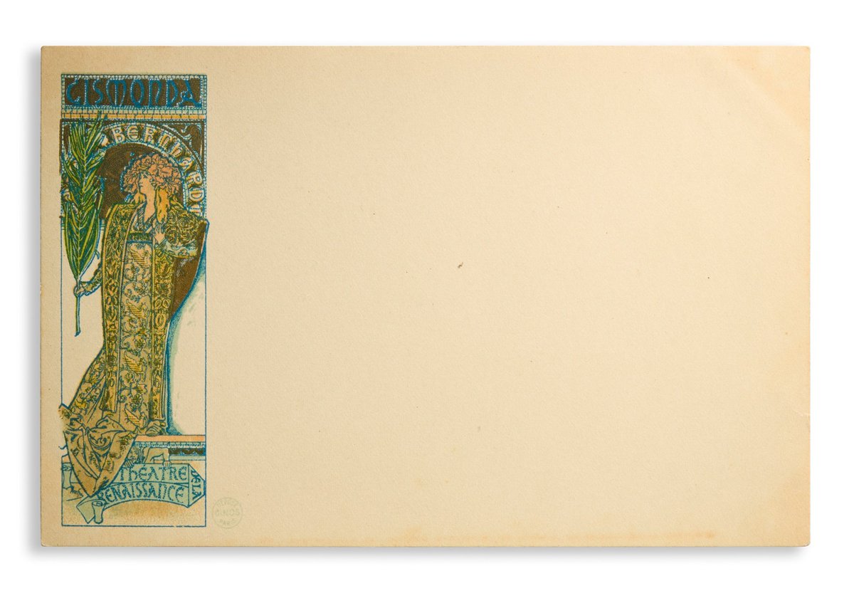 NouveauDeco's tweet photo. Four Art Nouveau postcards from 1898 by the great Alfonse Mucha. https://t.co/xtxqIH2u8a
