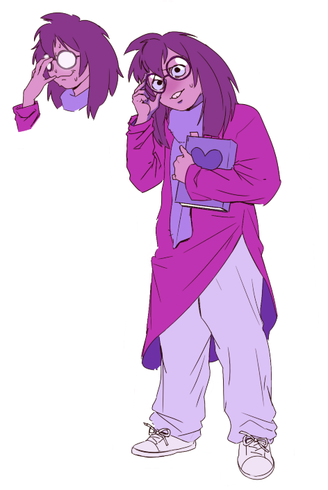 Corujaink's tweet photo. love this little purple creature #deltarune https://t.co/2fndozUprq